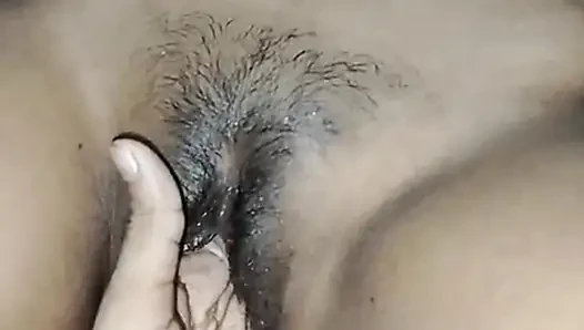 Pooja put her hand in his wife's pussy and her pussy exploded.