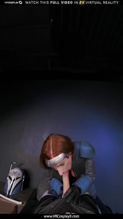 VRCosplayX Sophie Locke как Бо Katan бросает вызов тебе, кто кончает первым будет править МАНДОЛОР, часть 1