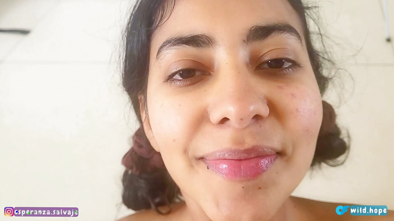 Wild Hope has rampant sex in the hotel with the guy at the front desk