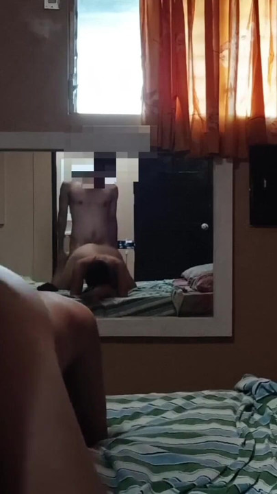 Skinny man detonates a skinny girl who likes to | Clip 1