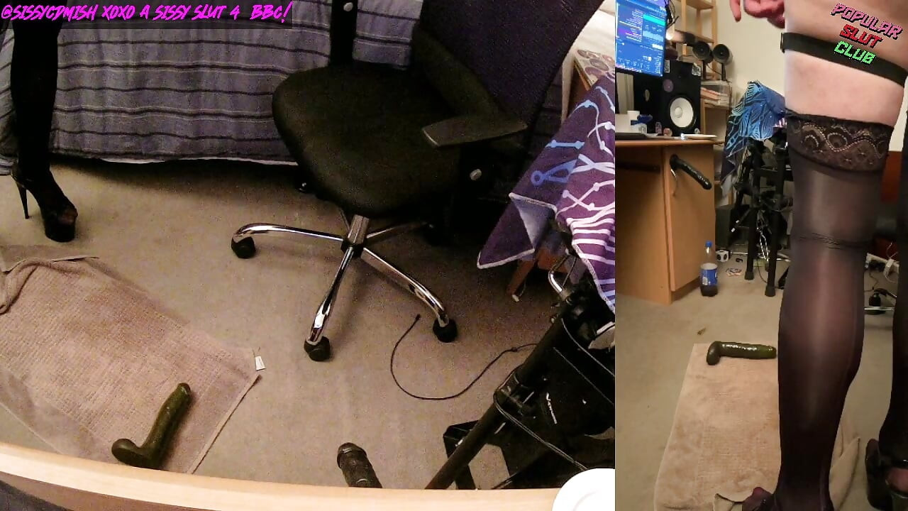 Sissycdmish - Double Stuffed Butt Slut