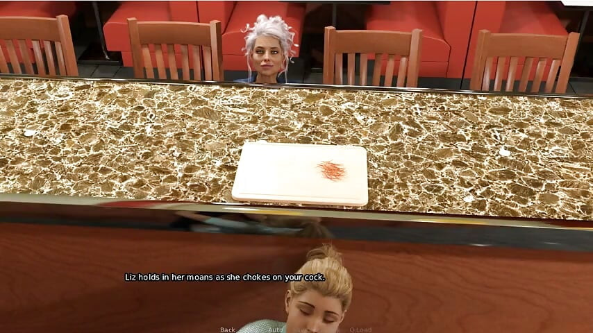 Grandma's House - Gameplay -roleplay - Employee Caught While Giving Blowjob to Her Neighbor and Midget Owner Joins