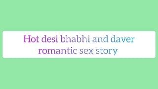 Heißes Desi Bhabhi und Devar in romantischer Sexgeschichte mit Hindi-Audio