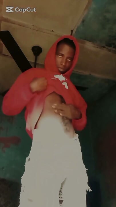 Wanking My Big Black Dick