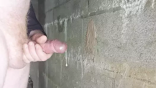 azgın inşaat işçisi mastürbasyon ve cumming üzerinde the iş