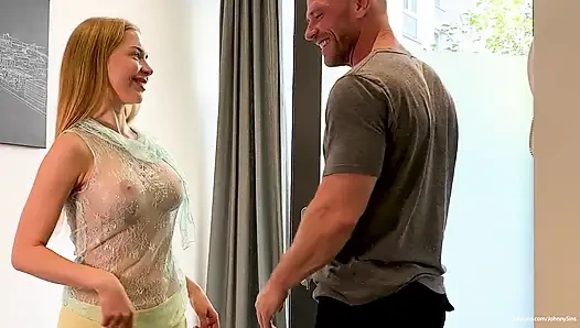 Johnny Sins - Hot Blonde Model Gets Fucked Hard