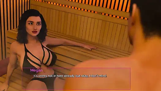 Sei still und tanzen: whirlpool und sauna mit sexy mädchen, episode 54