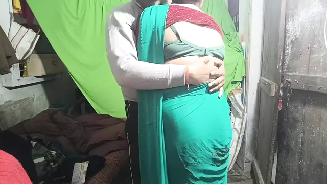 Indian Village Chachi enjoying anal sex