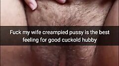 Fuck my wife after another man’s creampie feels good - Milky Mari
