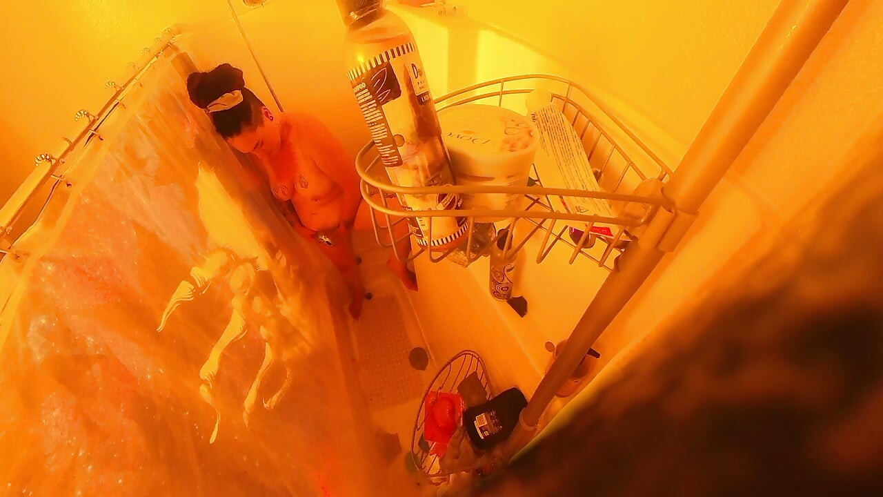Stepson Catches Me in the Shower