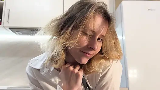 Strappy gömlek pixie mutfak parıltısı - düğmesiz oyuncak ecstasy