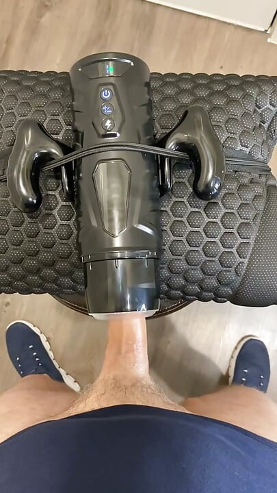 Big Stroker Toy Makes Me Cum Four Times! POV Demo