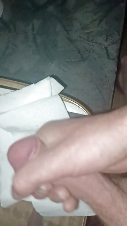 Solo wank late at night