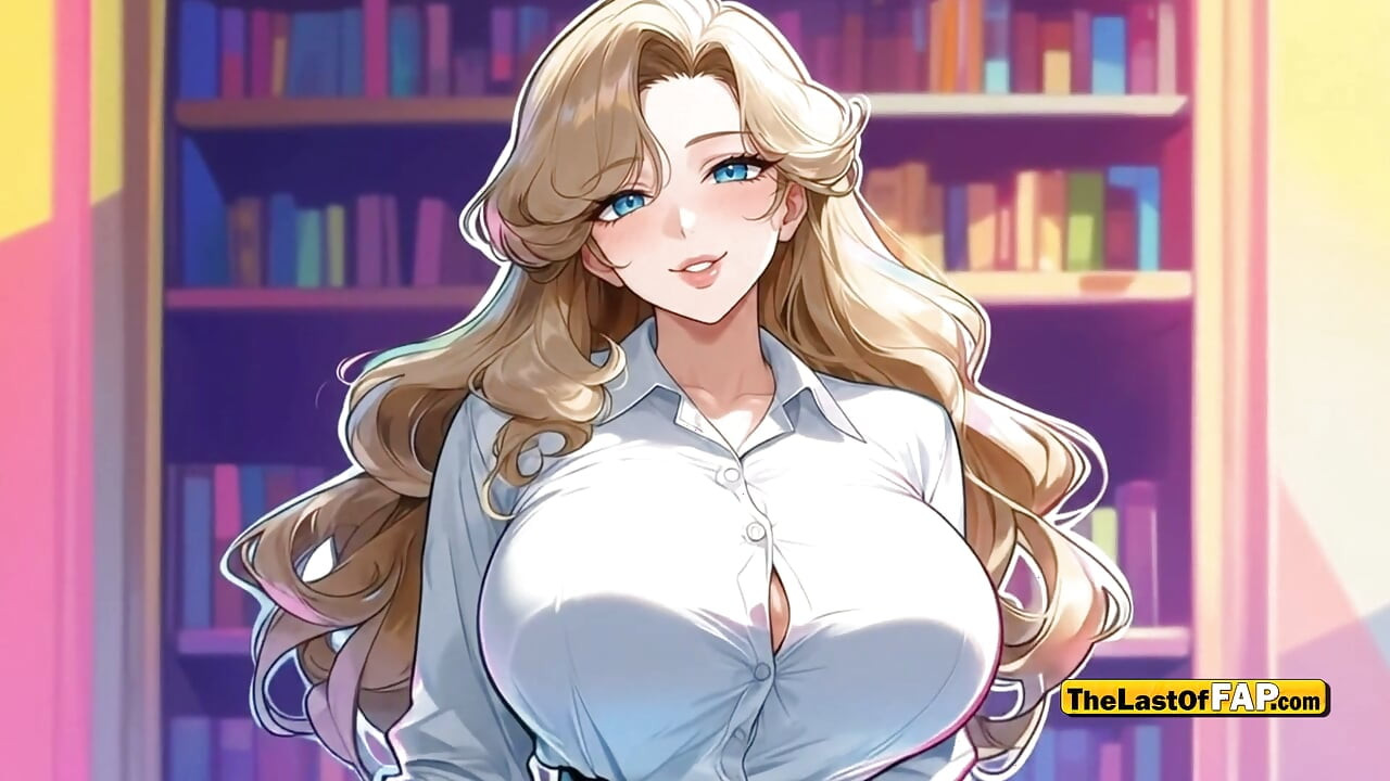 Kütüphanede Takıntılı Öğrenci Tarafından Sikilen Sıcak MILF Sansürsüz AI Hentai