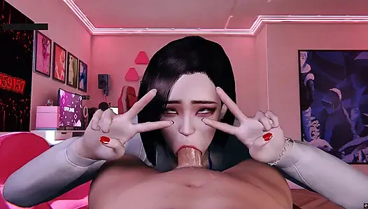 3 boyutlu diyarın kıvrımları: uyanıyor- 3d animasyon hentai