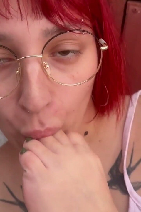 Sucking and Liking My Perfect Toes