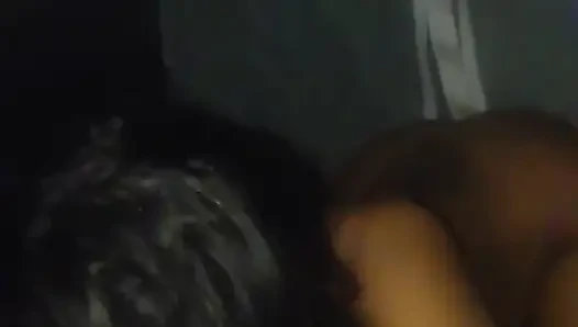 A Strange Woman in the Camping Tent