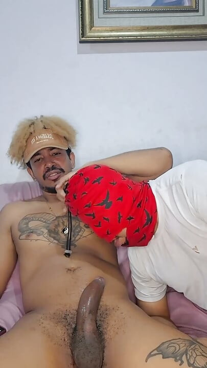 He Came Tired From Work and Swallowed My Cock