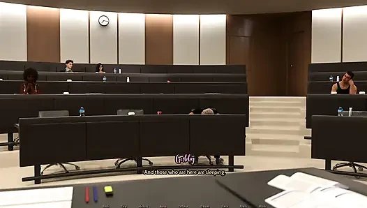 Teman sekelasku yang baru sangat hot