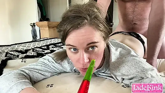 Innocent submissive girlfriend missused - Amateur homemade sex