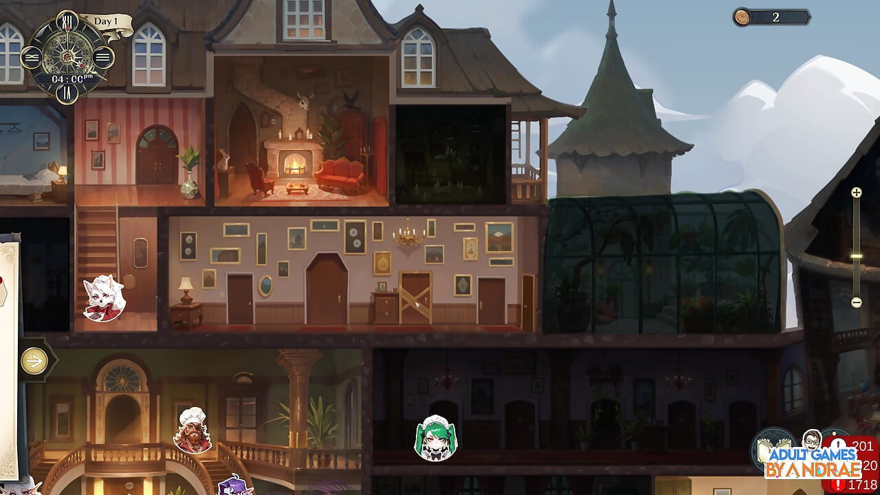 Hotel Tales Gameplay Part 3 – Helping Nikki Sort the Suitcases and Bathe Griselda the Huntress