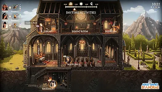 Sisters in Sin Gameplay Part 19 - Helga Caught Fingering in Front of the Altar