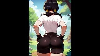 Videl Hentai Compilation  DBZ