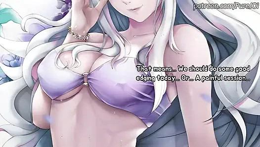 You have endured another Mirajane's femdom session (CBT JOI)