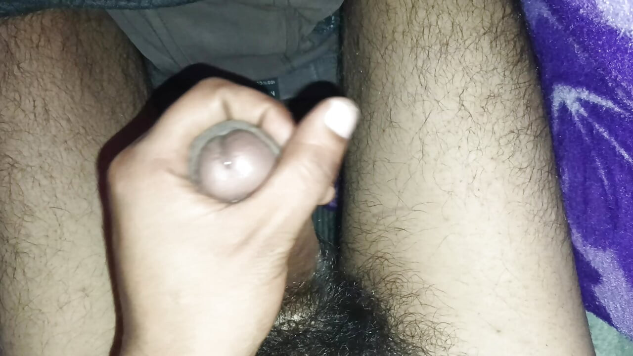 Indian young boy doing masturbation
