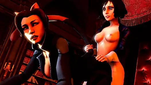 Bastet and Liz Doggy Fuck Version 3