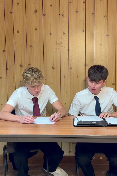 Bailey Bends Jake Over the Office Desk