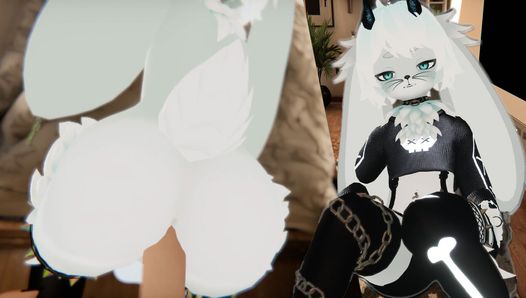 Pet femboy bunny is different from what you expected... (chilloutvr)