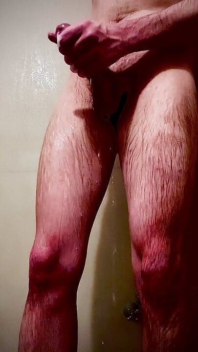 masturbation in the shower