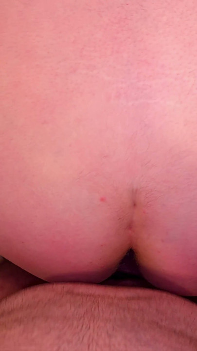 Step Mom caught Step Son with boner while cleaning and helped him cum on her big round ass | Clip 1