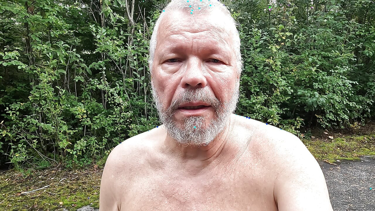 Swedish owned amateur masurbates in the woods