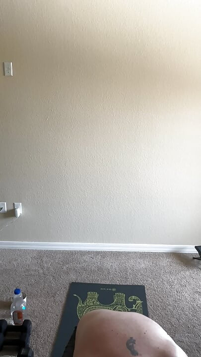 Stretching and lifting weights