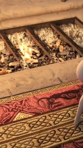 Snažan trenutak iz "Skyrim B and L mod - Više zadataka i slavlje u dvorani uz seks s više žena"