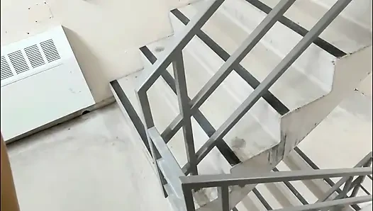 Risky Hotel Sex in Window, Elevator and in the Hallway