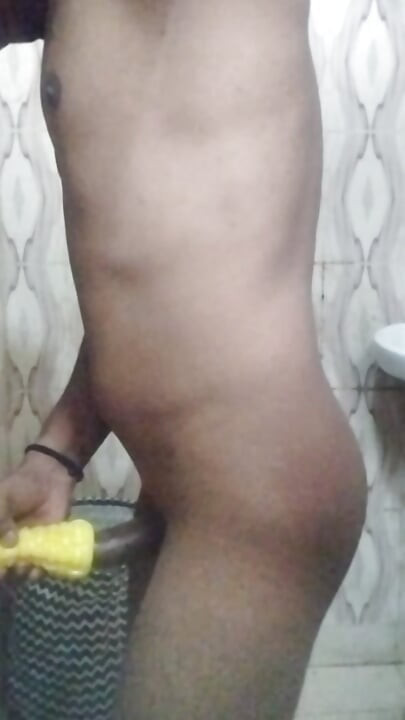 Desi boy musturbed using sex toy