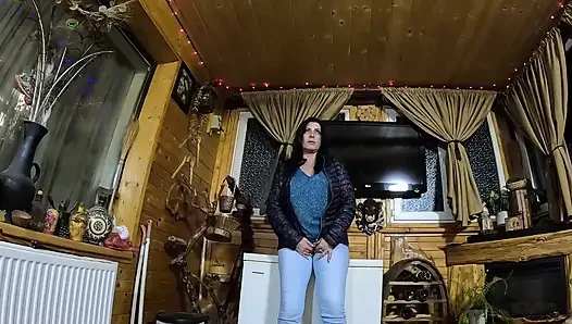 Cameltoe MILF Dances, Teases & Pees in Her Jeans - Wet Fetish Fantasy 335