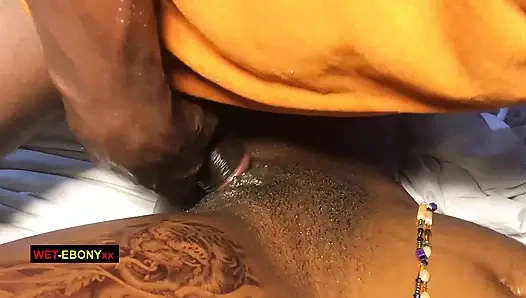 genau so, wie du diesen schwanz auf mich rollen kannst, packt meinen atem