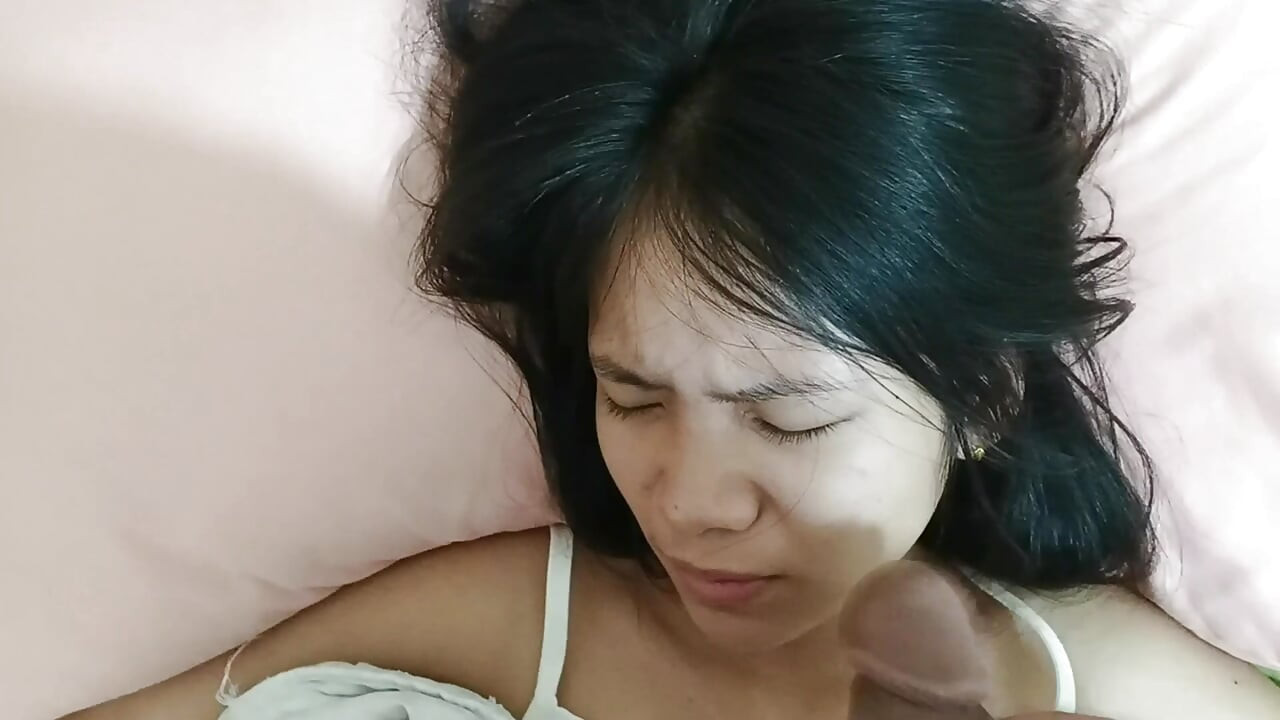 SURPRISE! Waking Up My Stepsister To Cum On Her Face