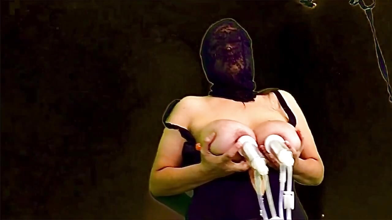 Extremo hucow mamilo bombeando cam b