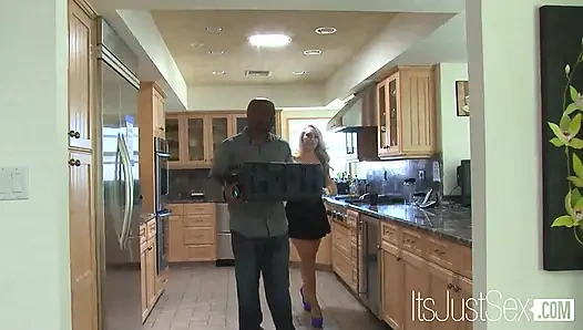 AJ Applegate's Big Ass Takes BBC Delivery in Hardcore Interracial Scene (Teens Gone Black)