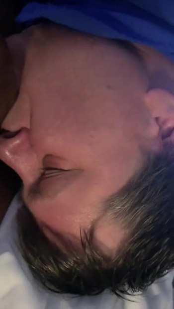 Spectacular moment from "Cute White guy sucking his first BBC part 1"