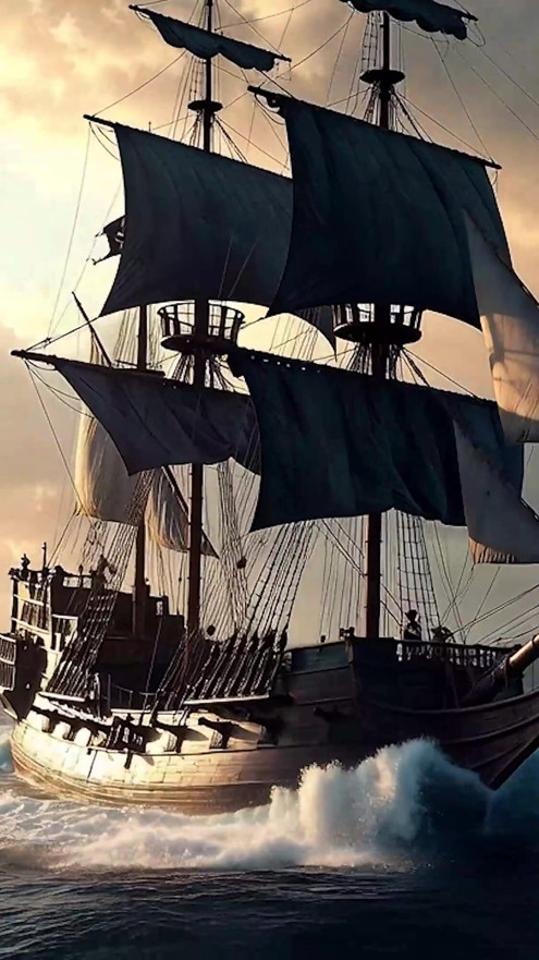 Pirate Captain's Morning Oral Sex and Anal