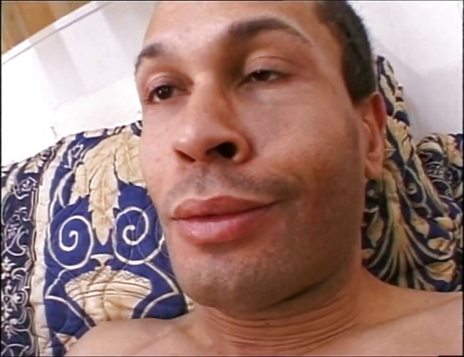Double Penetration and Cumshot in Mouth by Two Monster Black Cocks and a Fat Man for MILF with Hairy Pussy