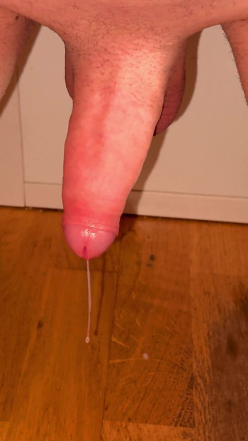 Unforgettable moment from "MILKING MY PROSTATE HANDSFREE CUM"