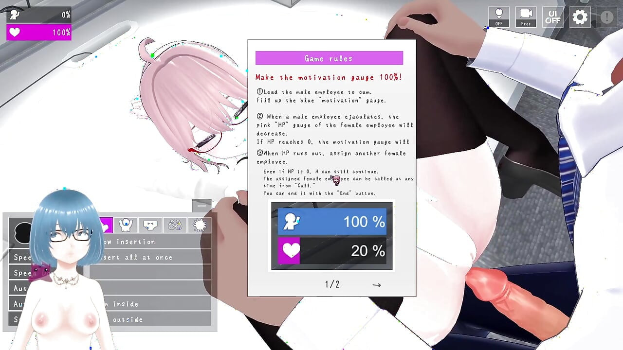 Let's Start Managing the Sexual Relief Department! Demo Gameplay 2