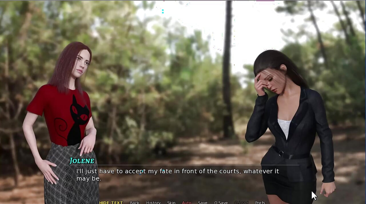 Casey의 가을 2 숲에서 알몸으로